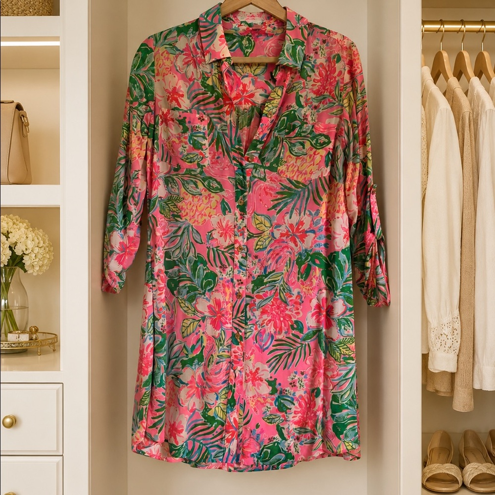 Lilly Pulitzer shirt dress